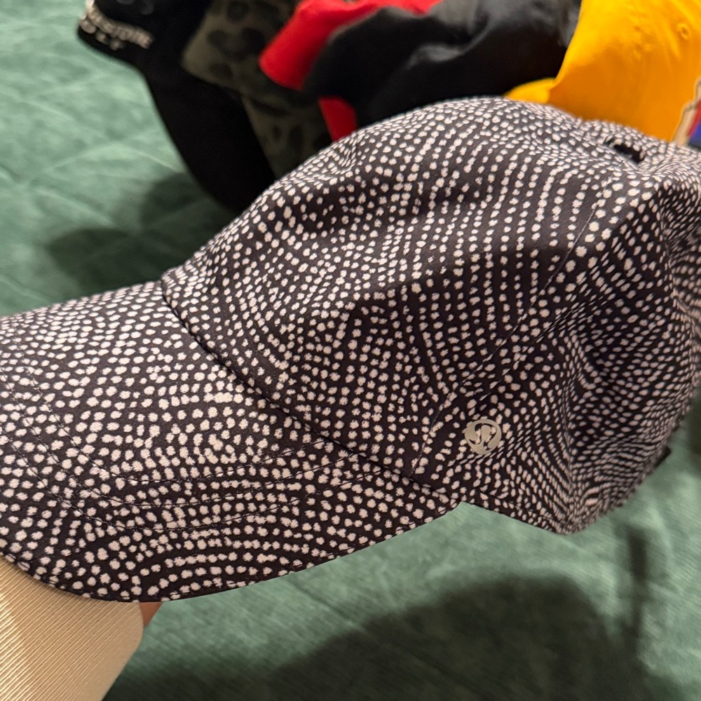lululemon athletica Black and White Patterned Hat